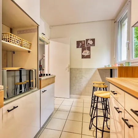 Familial Et Cozy - Wifi - Espace Travail- Parking Apartman *